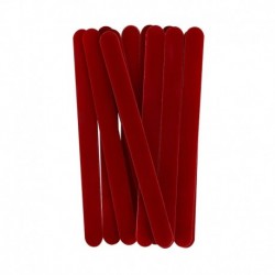 10db színes akril fagylaltpálca újrafelhasználható popsicle bot nyári születésnapi