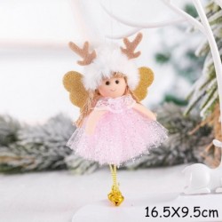 Stílus7 - Karácsonyi arctalan baba karácsonyi díszek Vidám karácsonyi díszek otthoni karácsonyfa függő dekorációhoz