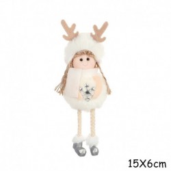 Stílus11 - Karácsonyi arctalan baba karácsonyi díszek Vidám karácsonyi díszek otthoni karácsonyfa függő dekorációhoz