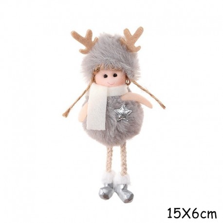 Stílus16 - Karácsonyi arctalan baba karácsonyi díszek Vidám karácsonyi díszek otthoni karácsonyfa függő dekorációhoz