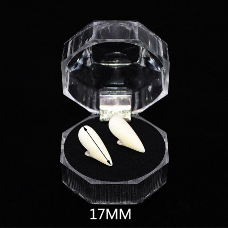 17mm dobozával - DIY Környezetbarát gyanta Vámpírfogak