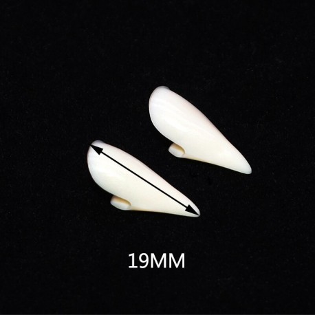 19mm - DIY Környezetbarát gyanta Vámpírfogak