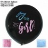kék rózsaszín készlet - 36 hüvelykes fiú vagy lány léggömb nemű felfedő party fekete latex ballon kék rózsaszín