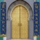 B - Ramadan Mubarak ajtófüggöny-szalaghirdetés Eid Mubarak otthoni dekoráció függő zászló Ramadan Kareem muszlim