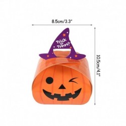 tök - 10db Halloween cukorkás dobozos ajándékdobozok trükk vagy csemege gyerekeknek ajándék tök szellem cukorka táskák