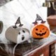 tök - 10db Halloween cukorkás dobozos ajándékdobozok trükk vagy csemege gyerekeknek ajándék tök szellem cukorka táskák