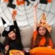 B09 - Felnőtt gyerekek Gyerekek Halloween boszorkány sapkák Álarcos varázsló sapka jelmez jelmez kiegészítők Halloween