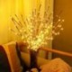 meleg fehér - 20LED fűzfa ágú lámpa LED fény karácsonyi születésnapi party esküvői lakberendezési elemek