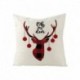 Z03 - Vászon karácsonyi párnahuzat párnahuzat kanapé párnahuzatok párnahuzatok karácsonyi díszek otthoni Navidad Xmas