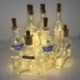 hideg feher - 10db borosüveg-világító parafa 2M 20LED tündérfényű füzér koszorú esküvői party karácsonyi bár