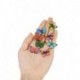 50db - 50db Vegyes pillangó fából készült gombok Kézzel készített gyerekruhák Varrógombok DIY kézműves Scrapbooking