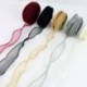 B03 (2) - 10Yard 30mm selyem Organza szalag hullám csipke szalag íj anyag DIY ajándékcsomagolás kézzel készített varrás