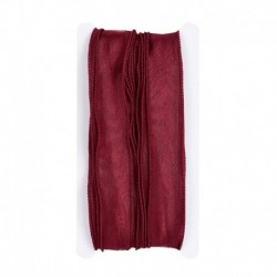 B01 (2) - 10Yard 30mm selyem Organza szalag hullám csipke szalag íj anyag DIY ajándékcsomagolás kézzel készített varrás
