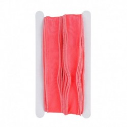 B09 (2) - 10Yard 30mm selyem Organza szalag hullám csipke szalag íj anyag DIY ajándékcsomagolás kézzel készített varrás