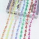 E - 3Yards 12mm százszorszép virág csipke díszítő szövet hímzés kézzel készített patchwork szalag ruházat varrás