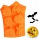 4db - Halloween tök szellem sütik penész barkácsolás szilikon torta csokoládé fondant sütés penész eszközök