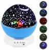 kék - Csillag projektor lámpa LED éjszakai fény baba gyermek hálószoba dekoráció Csillagos óvoda Hold galaxis projektor