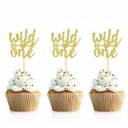 vad - 10db arany ó baba cupcake topper fiú lány baba zuhany nemi felfedi gyerekek 1. születésnapi party dekorációs torta