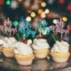 vad - 10db arany ó baba cupcake topper fiú lány baba zuhany nemi felfedi gyerekek 1. születésnapi party dekorációs torta