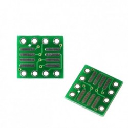 Ólommentes so / msop / tssop / soic / sop8 - dip8 széles testű keskeny testű adapterlap NYÁK 8pin