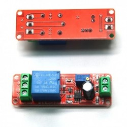 Monostabil autó 12V relé modul Ne555 késleltetett időzítő kapcsoló