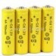 500-szor újratölthető AA elem 4 db / tétel 700mAh 1,2 V-os Ni-CD 2A semleges akkumulátor RC vezérlő játékok