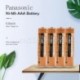 8PCS Panasonic 1.2V Ni-mh nimh 630mAh AAA újratölthető akkumulátorok vezeték nélküli telefon vezeték nélküli egér