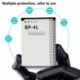 Névleges feszültség: 3,7 V - BP-4L 1500mAh csere-okostelefon lítium-ion akkumulátor Nokia E61i E52 E55 E6 E63 E71 E72 E73