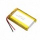 1 DB - 103450 3,7 V 2000 mAh lítium polimer akkumulátor 103450 MP4 MP5 GPS navigátorhoz E-book Solar Lamp kamera Li-po