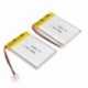 2db - 503450 3,7V 1000mAh 3,7V lítium polimer újratölthető akkumulátor MP3 MP4 Bluetooth hangszóró led lámpa vezetési