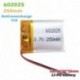 1 DB - 602025 3,7 V 250 mAh lítium akkumulátorok MP3 MP4 MP5 GPS PSP mobil bluetooth headset hangszóró Li-Po li ion