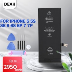 SE esetében 1624mAh - Akkumulátor iPhone 5 SE 5S 6 6S 6 Plus 7 7 Plus nagy kapacitású csere lítium akkumulátor 0 Cycle