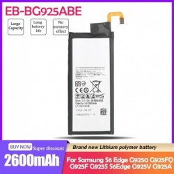 2600mAh EB-BG925ABE EB-BG925ABA csere akkumulátor Samsung Galaxy S6 Edge G9250 G925FQ G925F G925S S6Edge G925V G925A