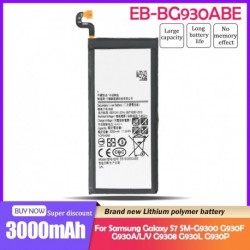 100 eredeti 3000mAh EB-BG930ABE csere telefon akkumulátor a SAMSUNG GALAXY S7 SM-G9300 G930F G930A / L / V G9308 G930L G930P