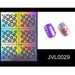 Matricás sablon körömhöz - műkörömhöz - 029 - JVL029 verzió