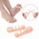 rózsaszín - Lábcsont-hüvelykujj korrekció Rugalmas korrektor egyenesítők lábujj távtartók Bunion Relief Bunion Hallux