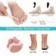 rózsaszín - Lábcsont-hüvelykujj korrekció Rugalmas korrektor egyenesítők lábujj távtartók Bunion Relief Bunion Hallux