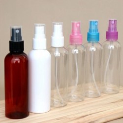 1db 120ml utazási átlátszó műanyag parfüm porlasztó üres spray palack smink eszköz újratölthető palack