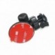 4 - Mini autó tükör DVR konzol 6MM csavaros fej Dash Cam tartó 360 fokos forgatás 3M Sticeker GPS állvány alkalmas Xiaomi