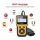 Új V311A Professional ECU hibák szkenner autó OBD OBD2 ELM327 kódolvasó diagnosztikai eszköz 128 X 64 pixel kijelző