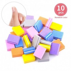 Körömápoló készlet - 10db Színes Körömreszelő - Tömbreszelő - csiszolótömb - B szett