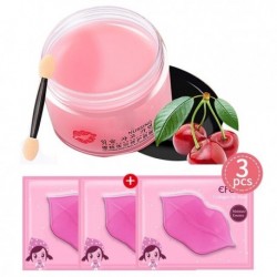 1palack és 3db - Kollagén ajakmaszk Plumper Anti Aging Moisture Essence gélfolt ajak alvómaszk