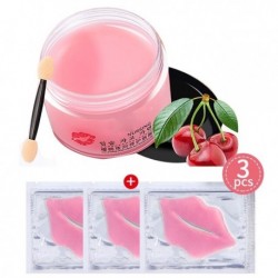 1palack és 3db - Kollagén ajakmaszk Plumper Anti Aging Moisture Essence gélfolt ajak alvómaszk