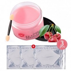 1palack és 3db - Kollagén ajakmaszk Plumper Anti Aging Moisture Essence gélfolt ajak alvómaszk