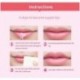 1palack és 3db - Kollagén ajakmaszk Plumper Anti Aging Moisture Essence gélfolt ajak alvómaszk