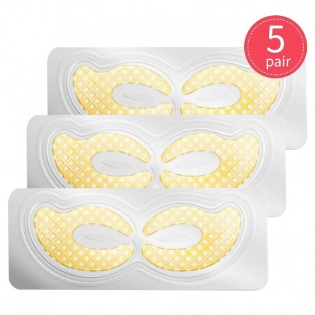 5Pár - 8/6/5 / 3Pár kollagén kristály szemmaszk gélpárna ránctalanító szemfoltok hidratáló hidratáló sima