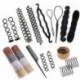 6PCS - DIY Hajkiegészítők Varázsfánk konty készítő Zsinór formázó hajtűk Barrettes Twist hajcsipeszek Frizura fonás