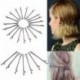 3PCS - DIY Hajkiegészítők Varázsfánk konty készítő Zsinór formázó hajtűk Barrettes Twist hajcsipeszek Frizura fonás