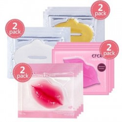 8Pack - Lip Sleeping Mask Plumper ajakápoló gélpárna hidratáló maszk javító vonalak simító szárazság hidratáló