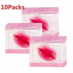 10Pack - Lip Sleeping Mask Plumper ajakápoló gélpárna hidratáló maszk javító vonalak simító szárazság hidratáló